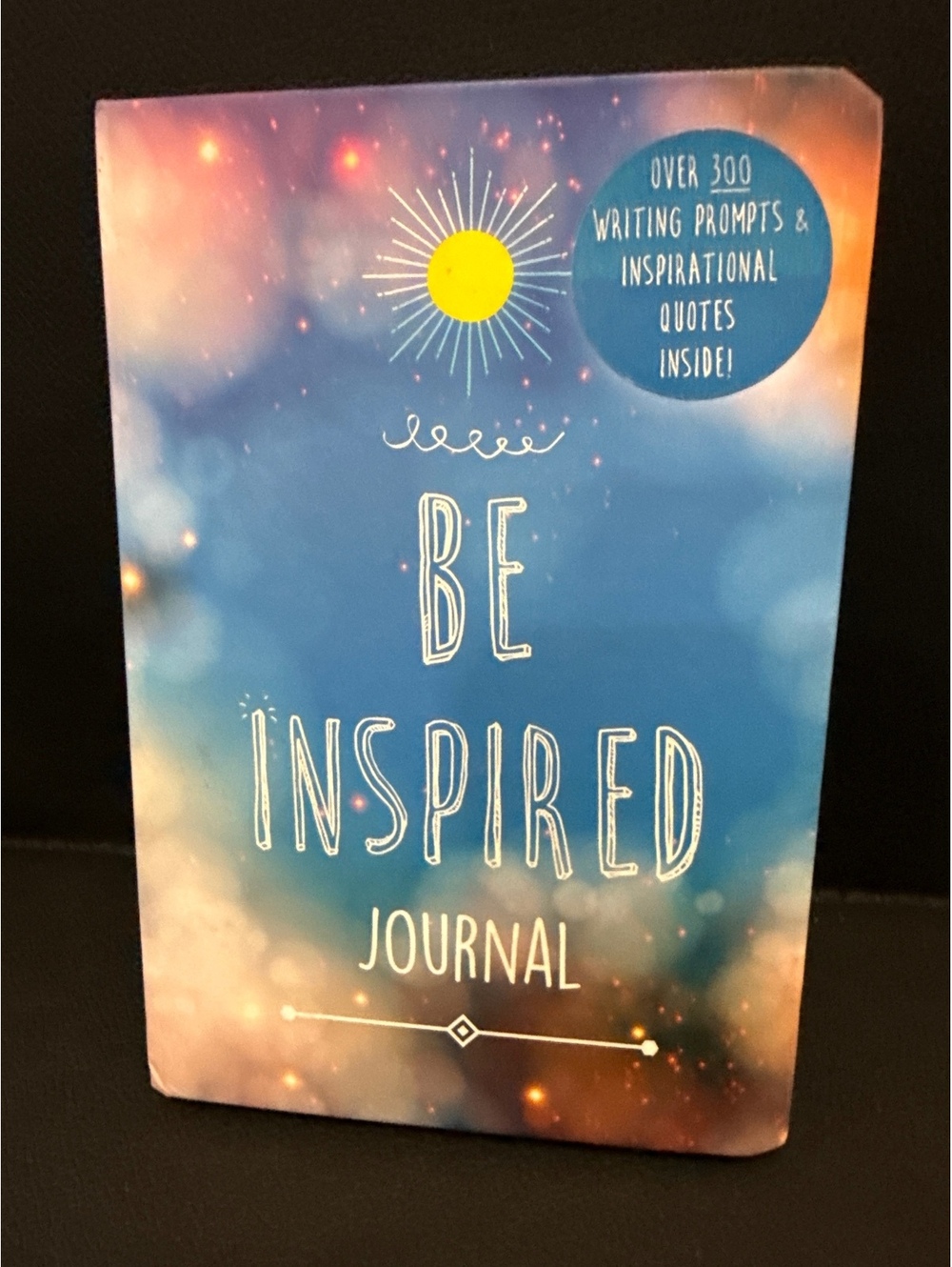 Be Inspired Journal with Over 300 Writing Prompts and Inspirational Quotes